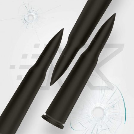 Краска износостойкая, серия Titanium, 350 мл (Армейский чёрный) NK Novokraska