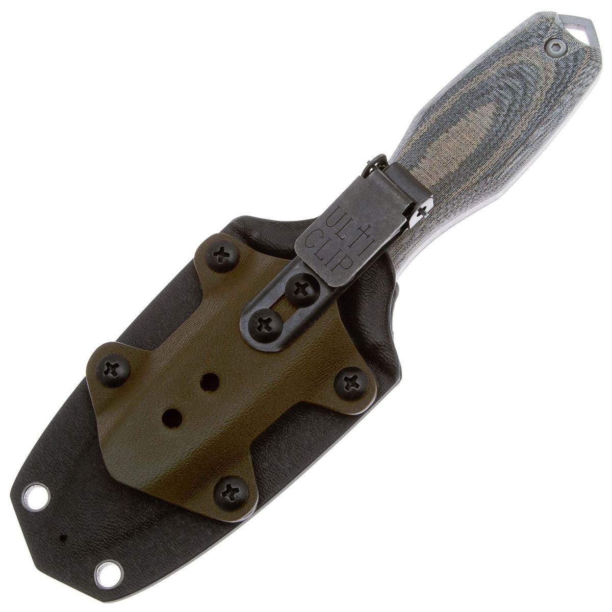 Нож туристический Grave сталь AUS-10, рукоять Micarta N.C.Custom
