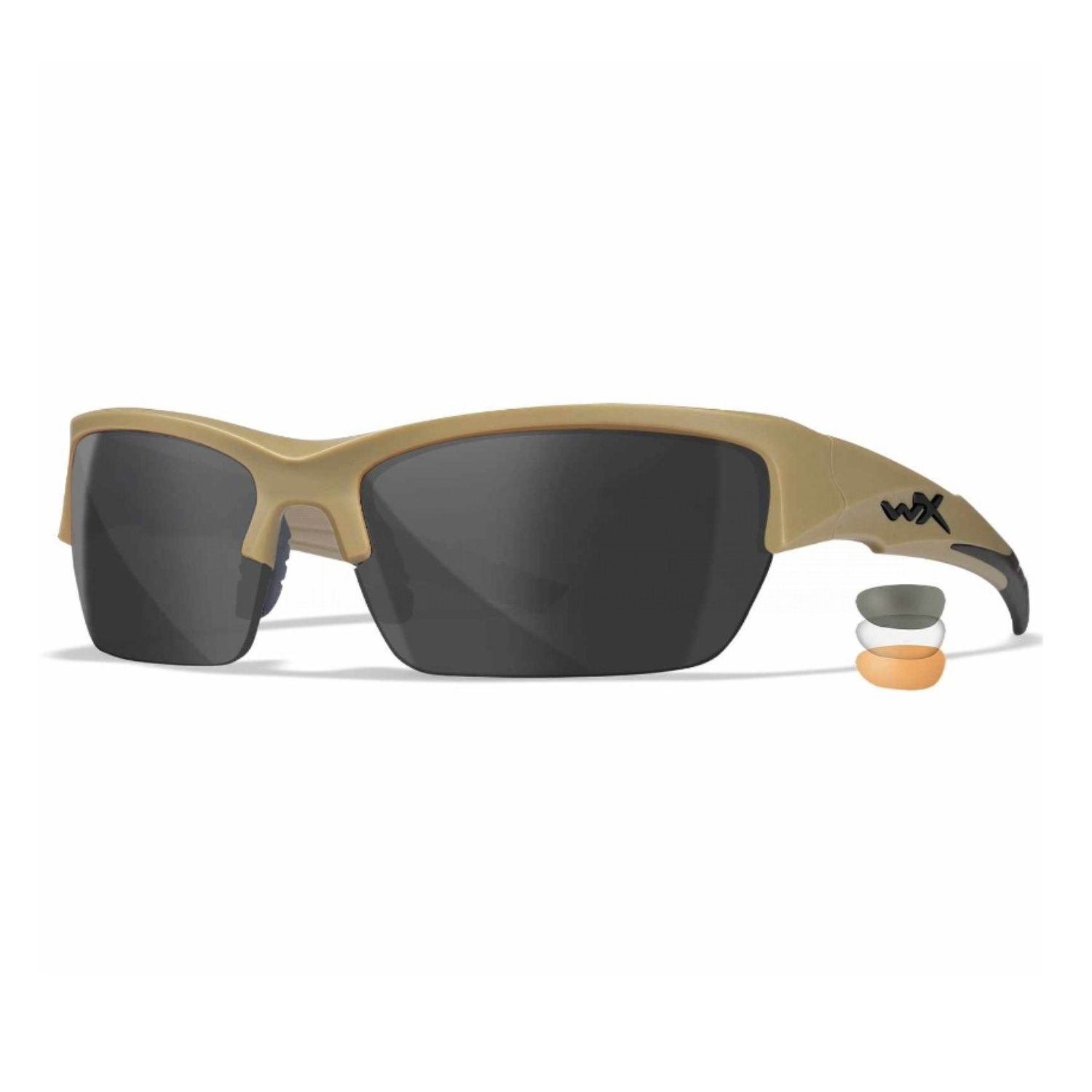 Баллистические очки WX VALOR Tan 3 линзы CHVAL06T Wiley-X