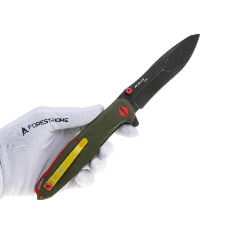Складной нож Convair Gen.2 Blackwash D2 Olive G10 Mandalorian Mr.Blade