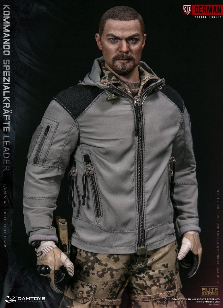 Коллекционная фигурка - 1/6 78054 - KSK (KOMMANDO SPEZIALKRÄFTE) - LEADER Action Figure DAMTOYS
