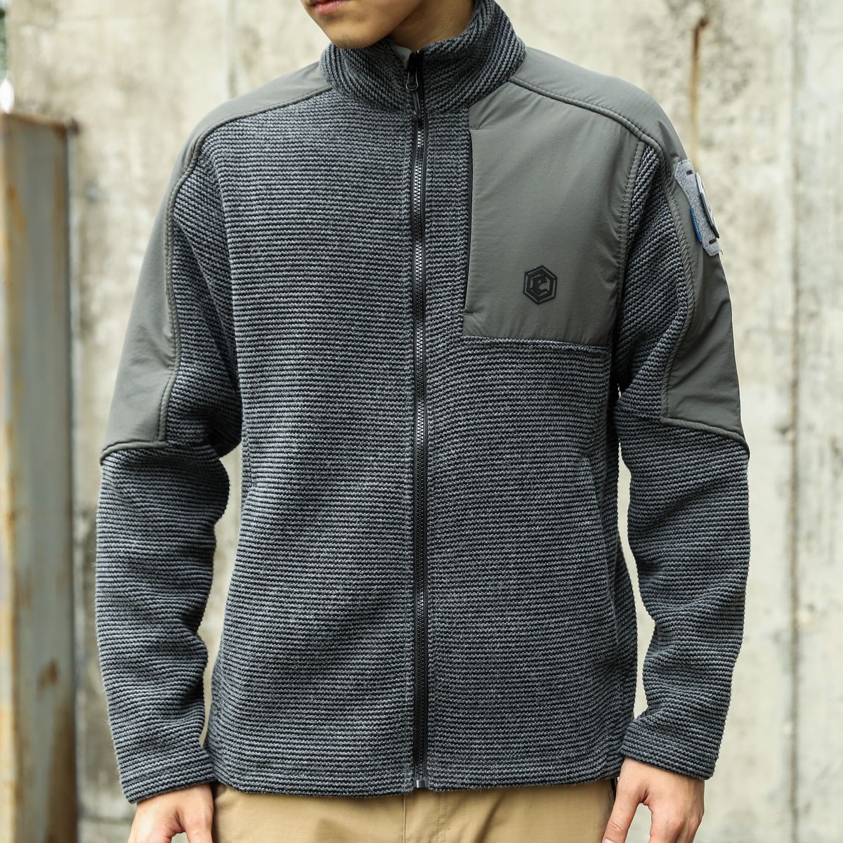 Куртка флисовая "Muntjac" Fleece EMB9593 Emerson blue label