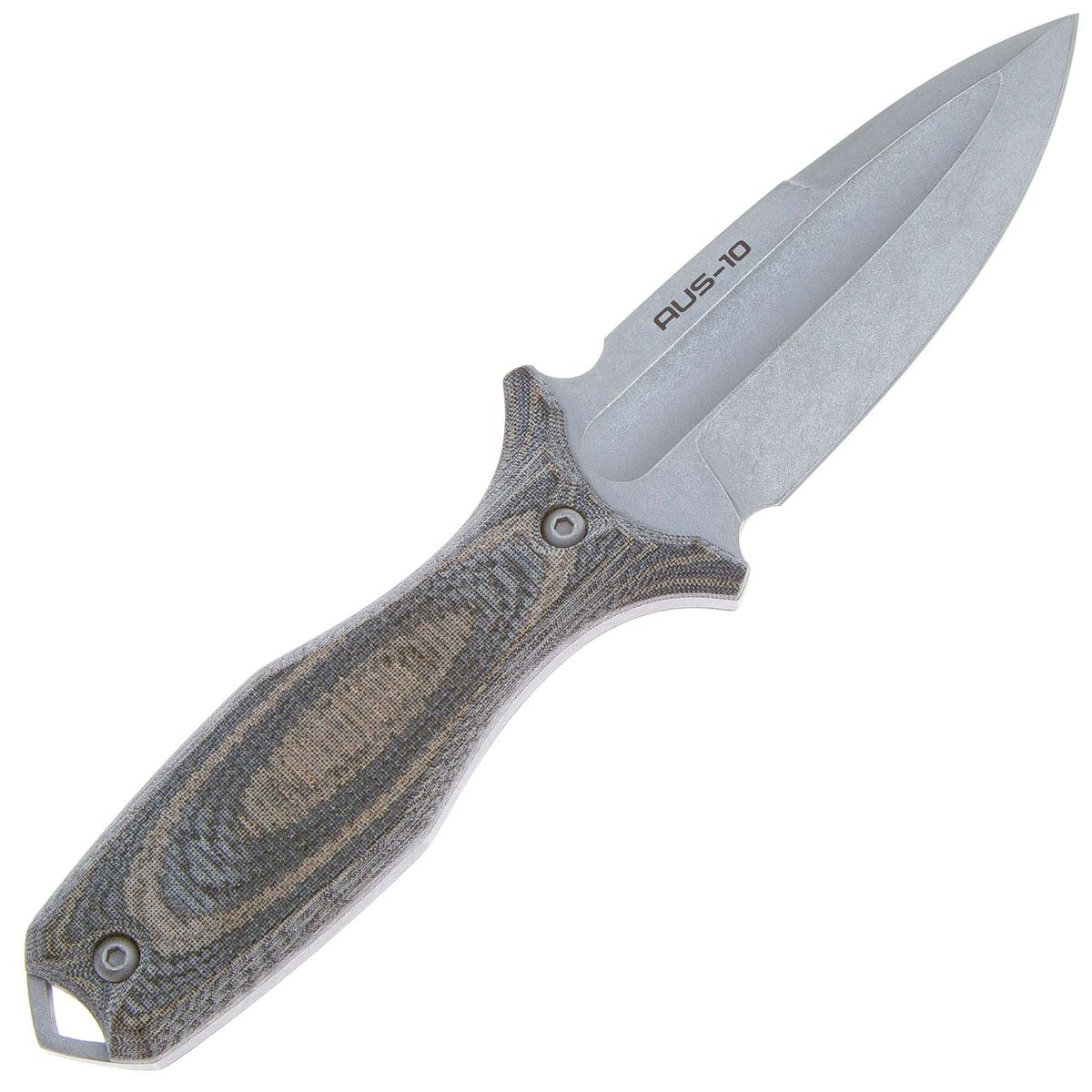 Нож туристический Grave сталь AUS-10, рукоять Micarta N.C.Custom