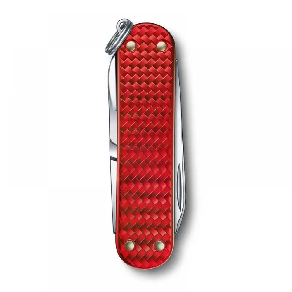 Нож-брелок Classic SD Precious Alox Iconic Red 0.6221.401G VICTORINOX