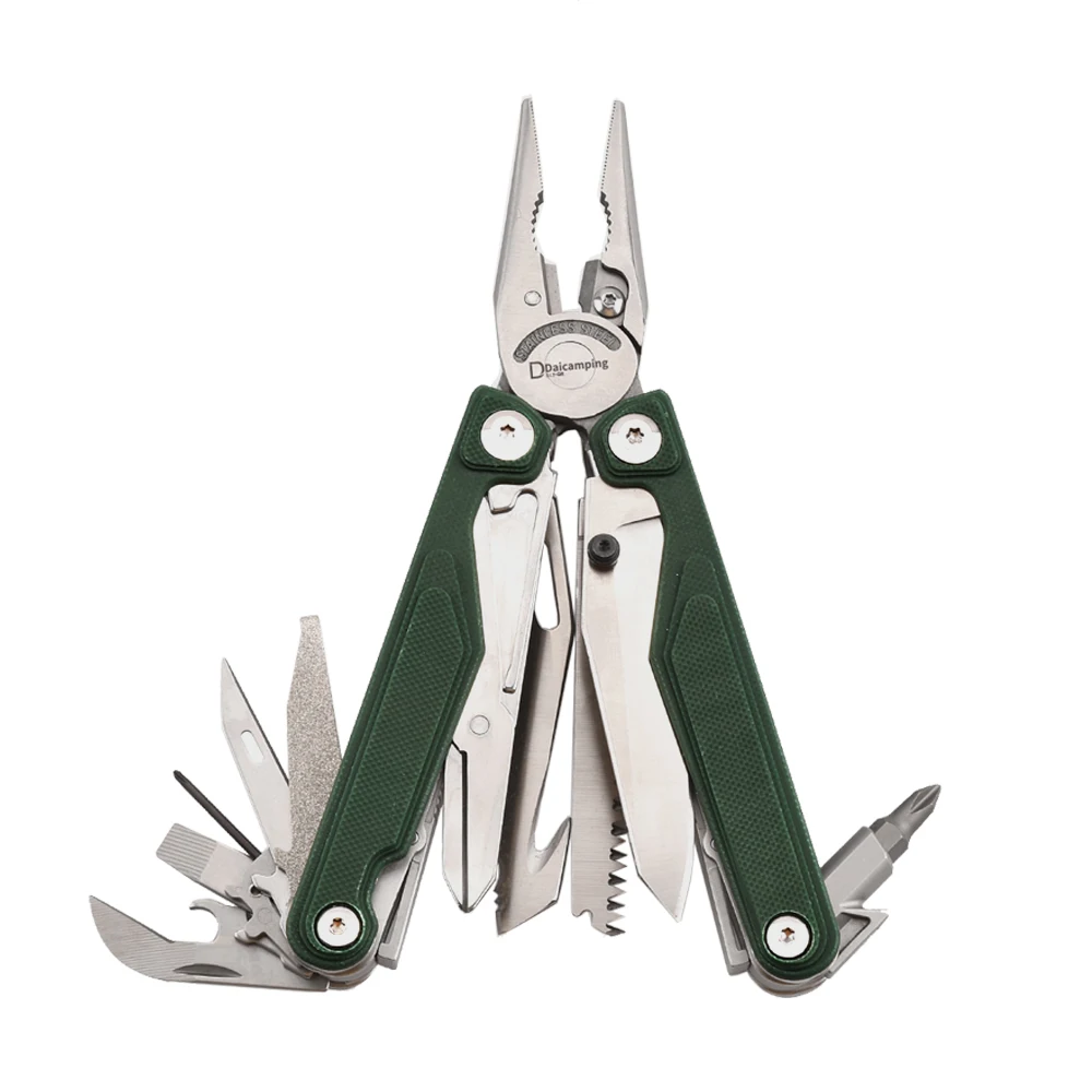 Мультитул DL7 Green Daicamping
