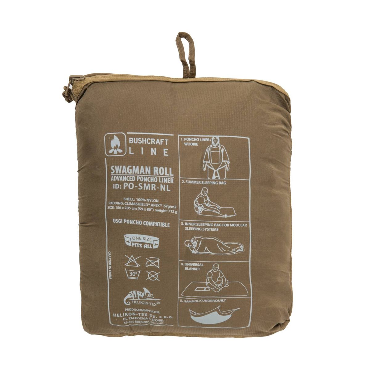 Пончо Swagman Roll Poncho Helikon-Tex