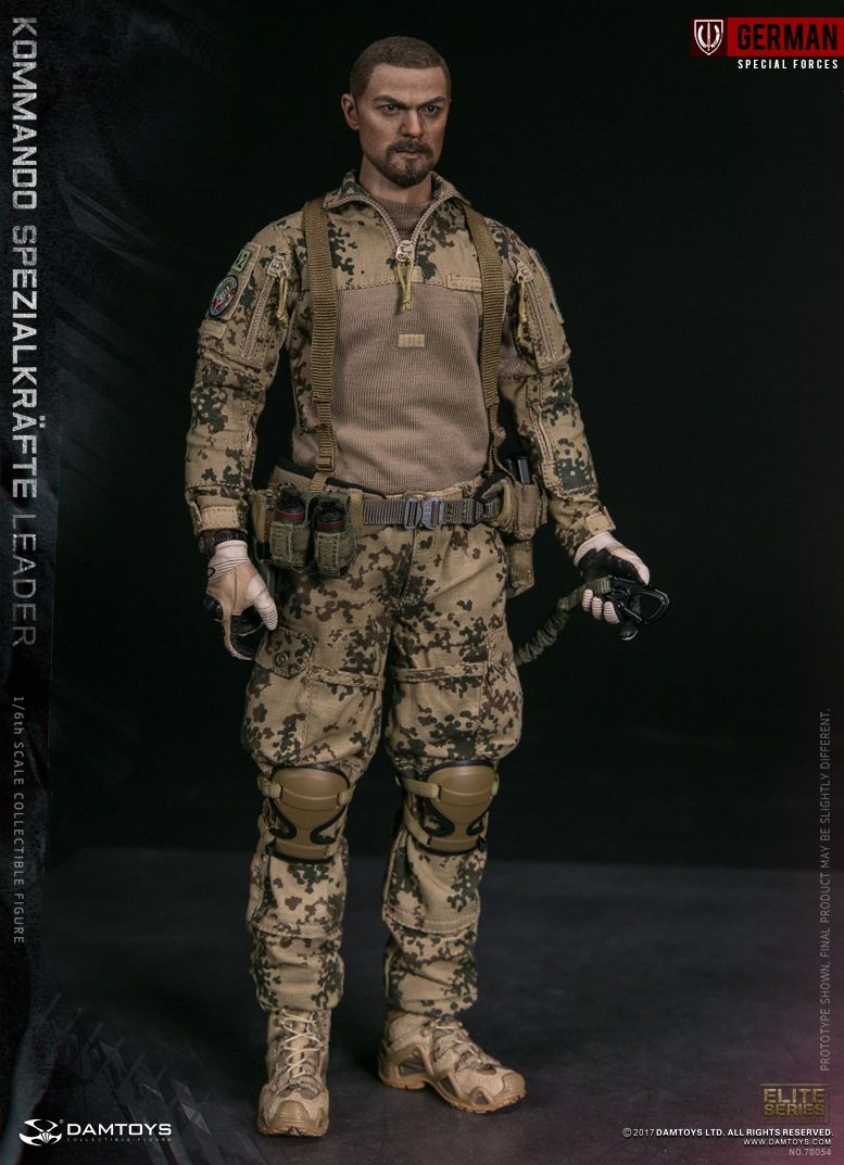Коллекционная фигурка - 1/6 78054 - KSK (KOMMANDO SPEZIALKRÄFTE) - LEADER Action Figure DAMTOYS