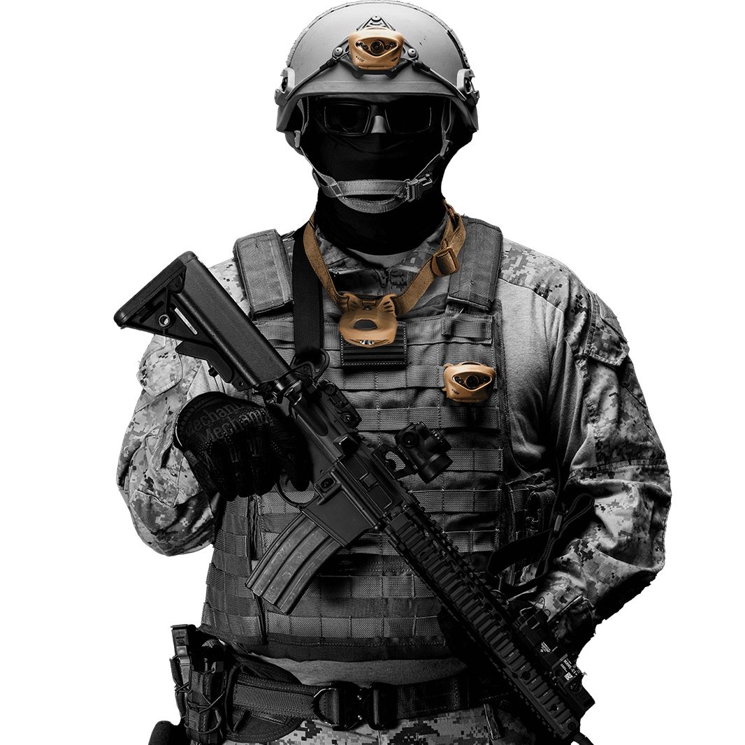 Фонарь QUAD TACTICAL MPLS Olive Princeton tec