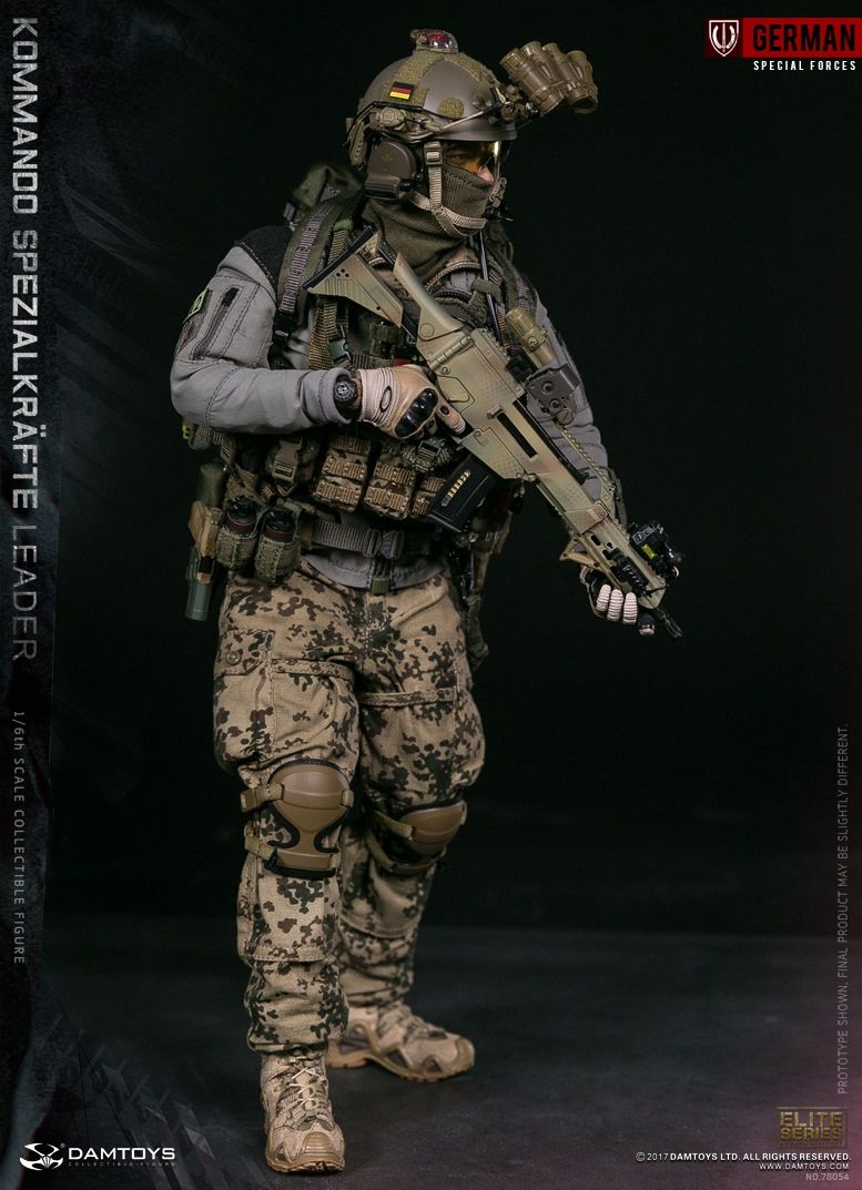 Коллекционная фигурка - 1/6 78054 - KSK (KOMMANDO SPEZIALKRÄFTE) - LEADER Action Figure DAMTOYS