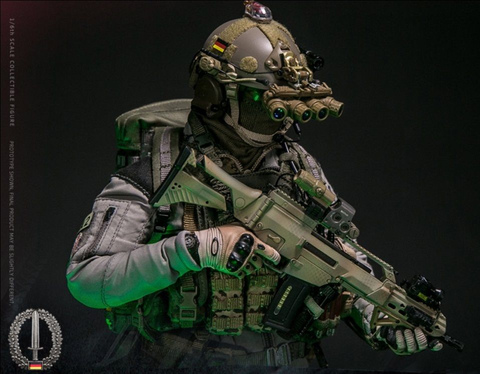 Коллекционная фигурка - 1/6 78054 - KSK (KOMMANDO SPEZIALKRÄFTE) - LEADER Action Figure DAMTOYS