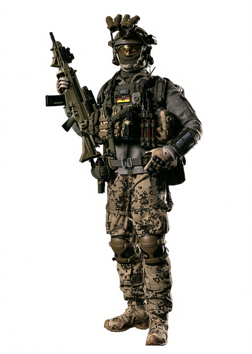 Коллекционная фигурка - 1/6 78054 - KSK (KOMMANDO SPEZIALKRÄFTE) - LEADER Action Figure DAMTOYS