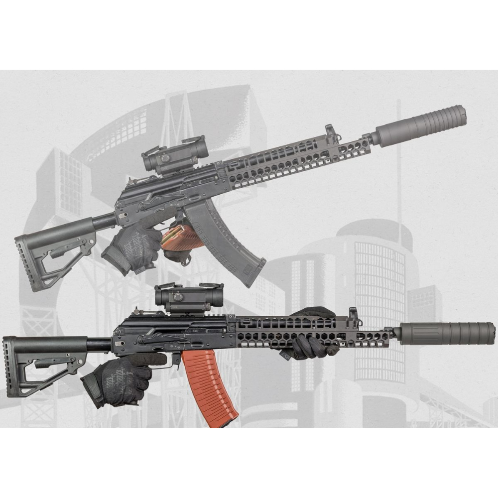 ДТКП ГРАД для АК-74М/105 - Сталь, Гексагон