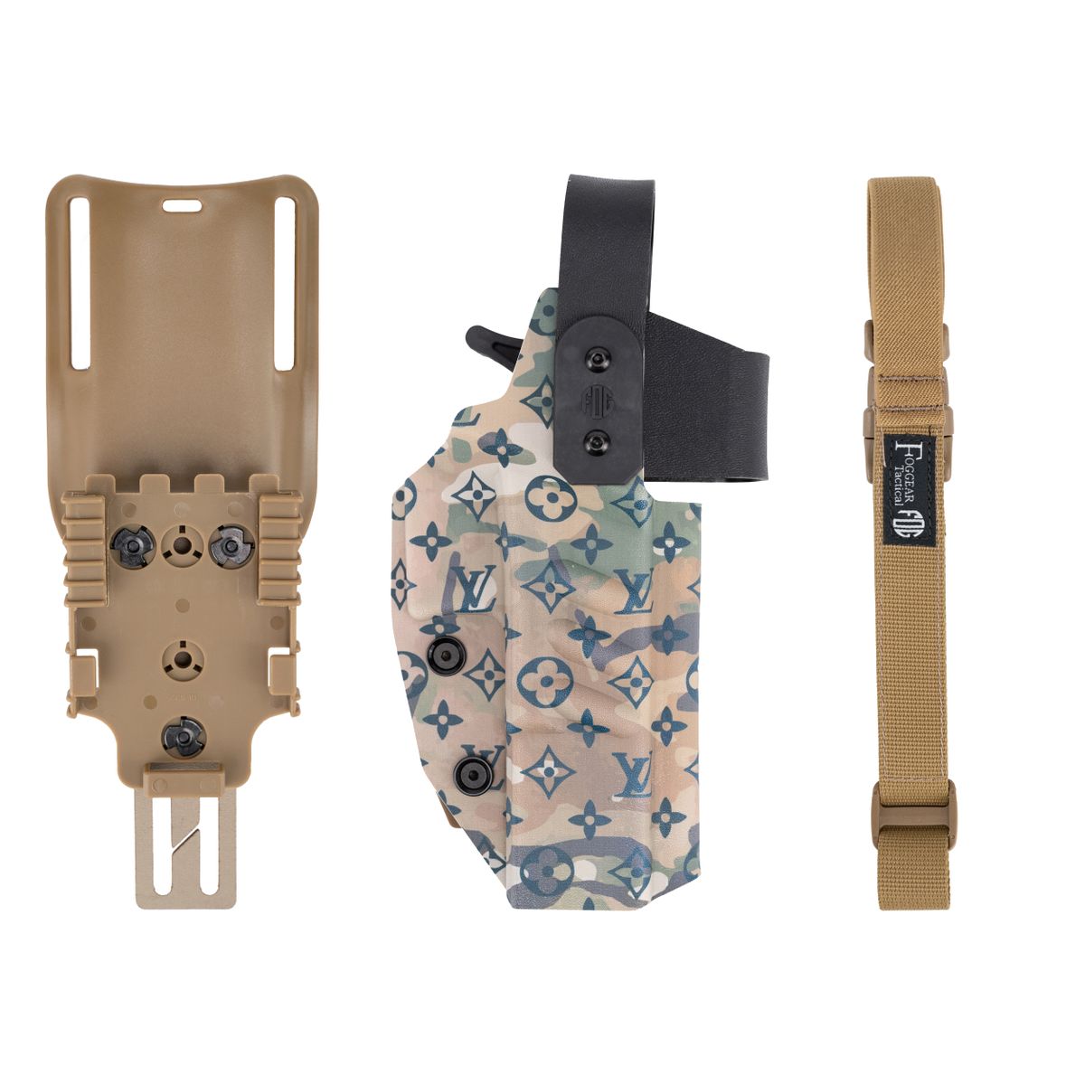 Кобура Glock 17/19 kydex LV MC FOG GEAR Tactical