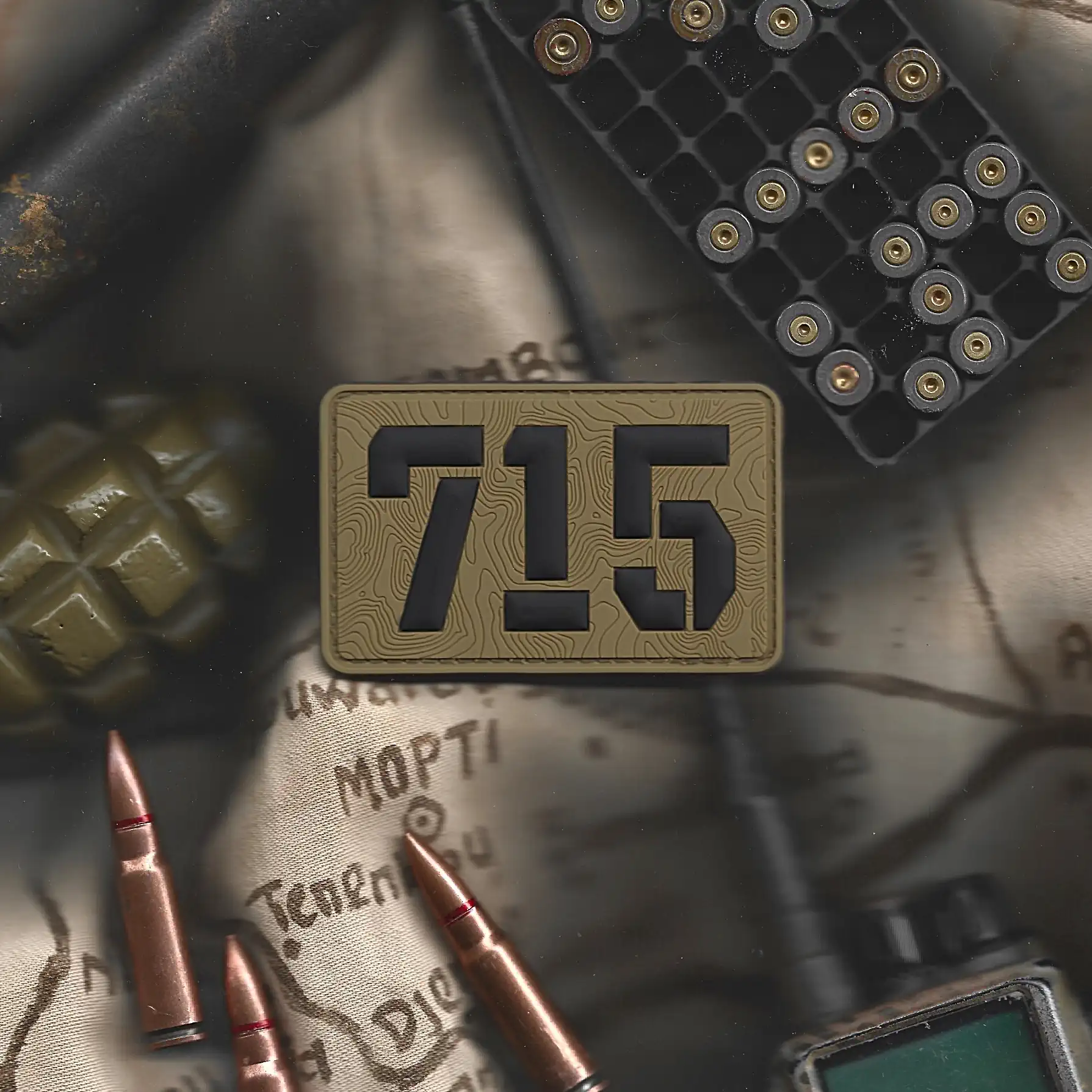 Патч 715team CB black Smola 313