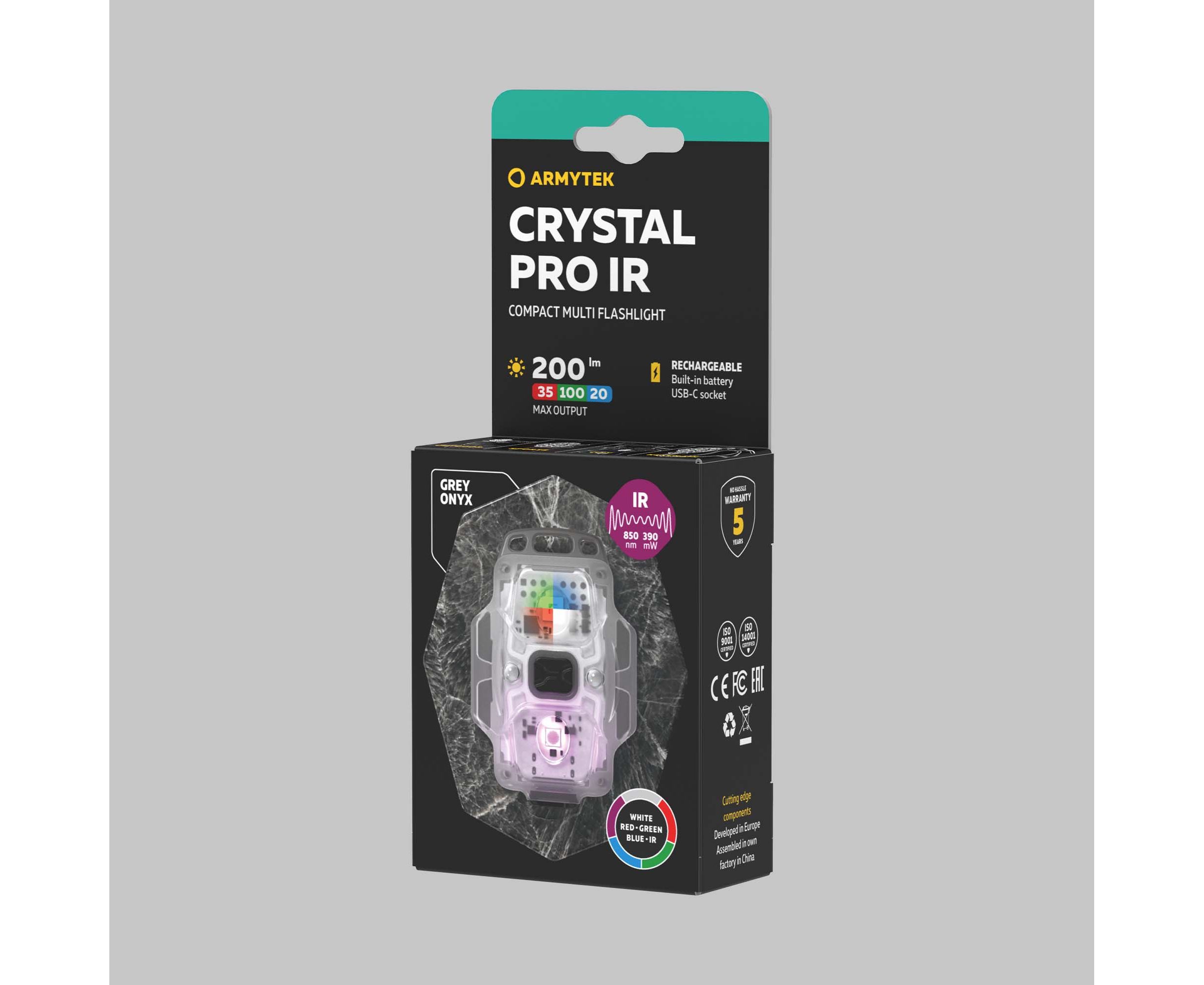 Маяк Crystal Pro IR Grey мультифонарь Armytek