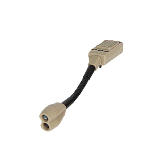 Тактический модуль для шлема Railink system с кабелем Lemo TB1502-F FMA