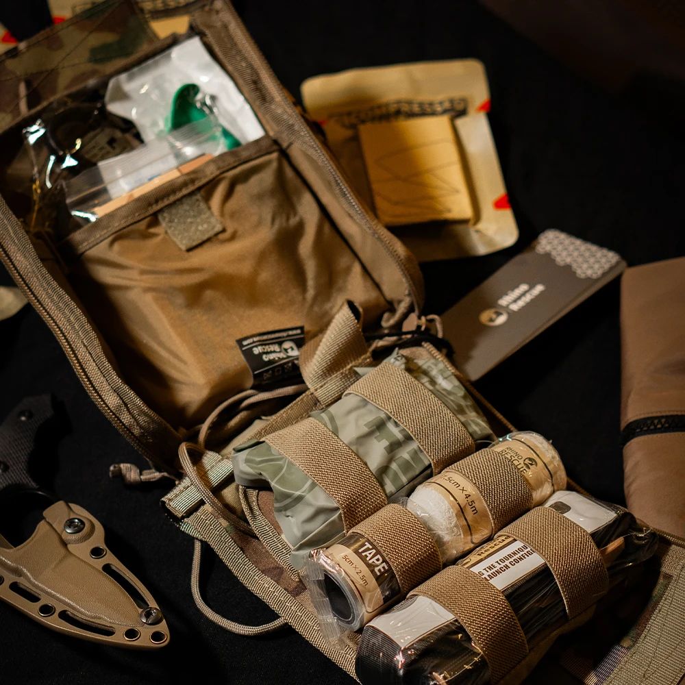 Медицинский подсумок IFAK c наполнением Rhino Rescue Tactical