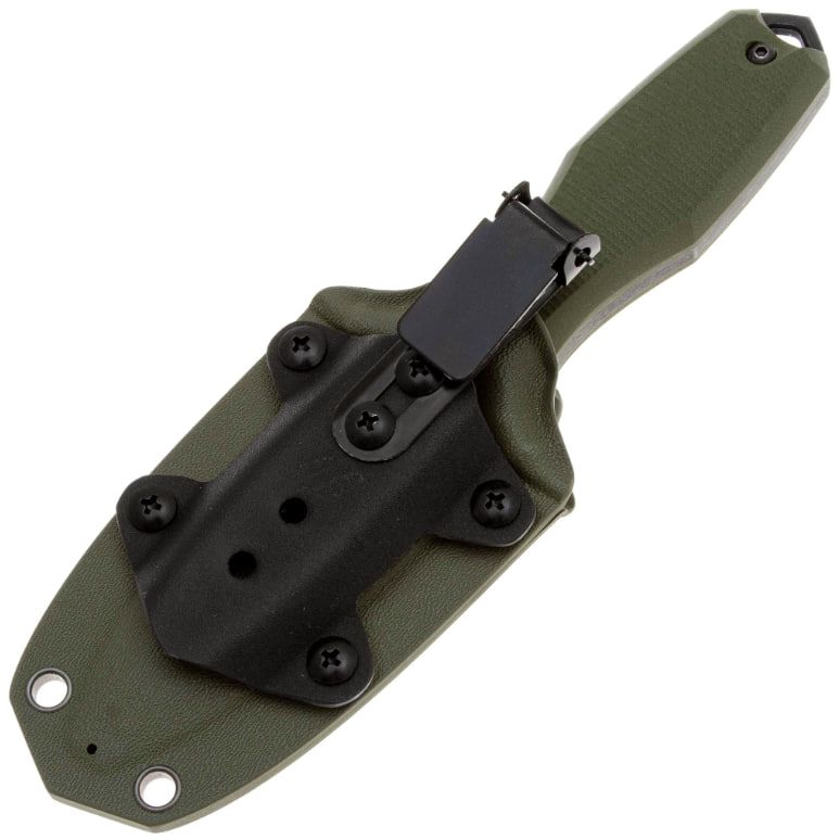 Нож Grave blackwash сталь AUS-10, рукоять Olive G10 N.C.Custom