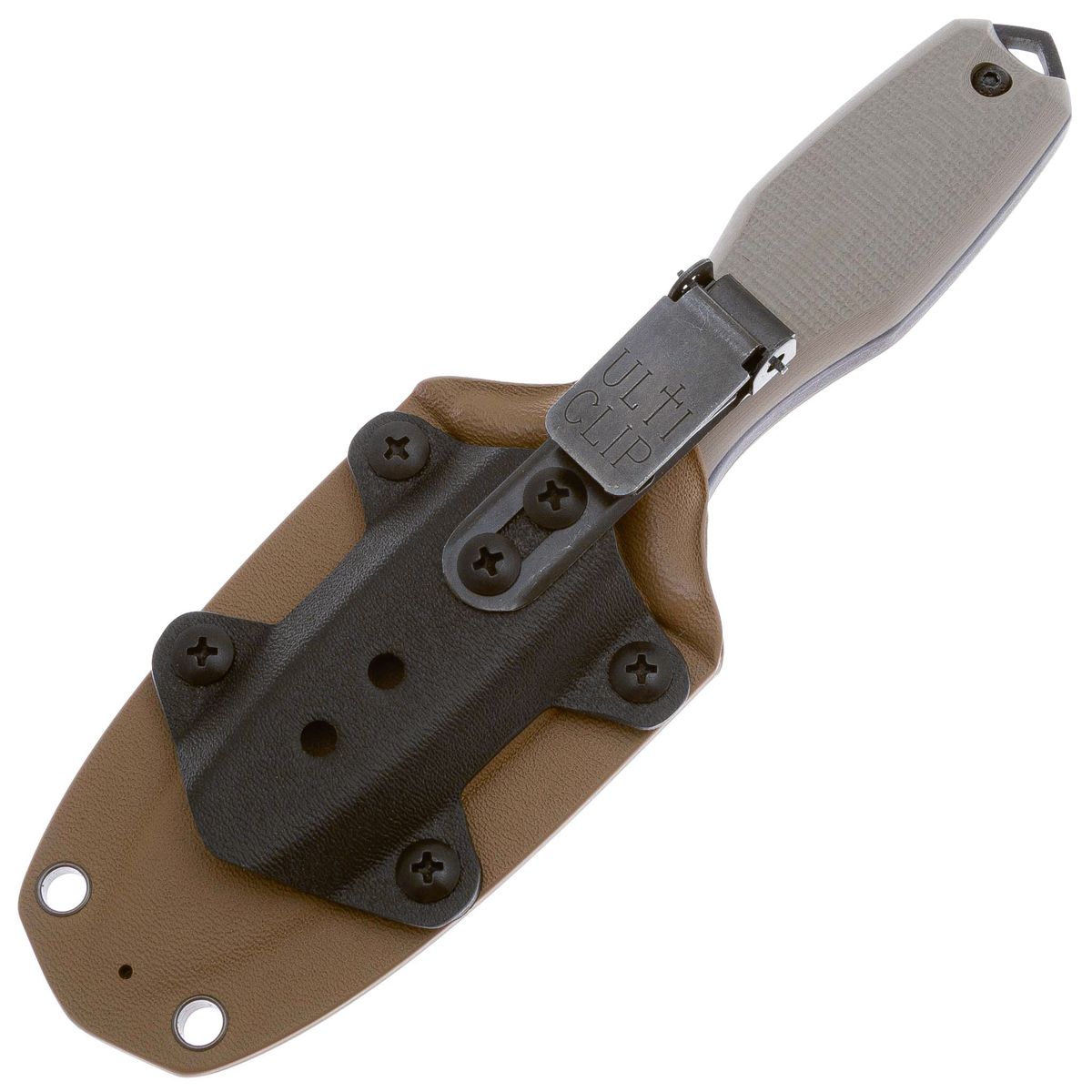 Нож туристический Grave LE blackwash сталь AUS-10, Tan G10 N.C.Custom