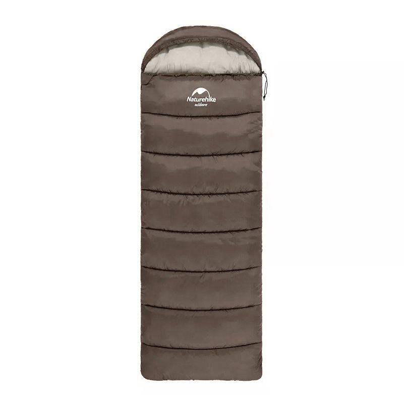 Мешок спальный NH20MSD07-U350S (ПРАВЫЙ) коричневый Naturehike