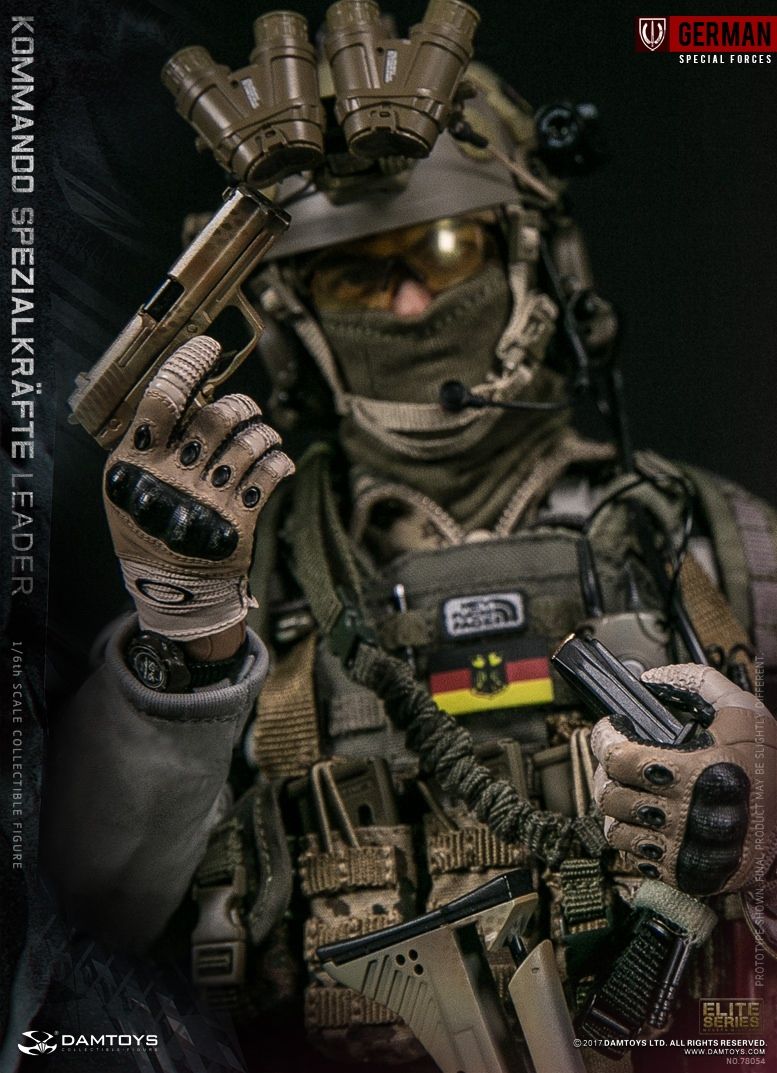 Коллекционная фигурка - 1/6 78054 - KSK (KOMMANDO SPEZIALKRÄFTE) - LEADER Action Figure DAMTOYS