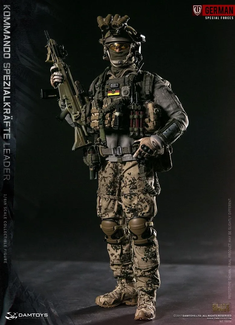 Коллекционная фигурка - 1/6 78054 - KSK (KOMMANDO SPEZIALKRÄFTE) - LEADER Action Figure DAMTOYS