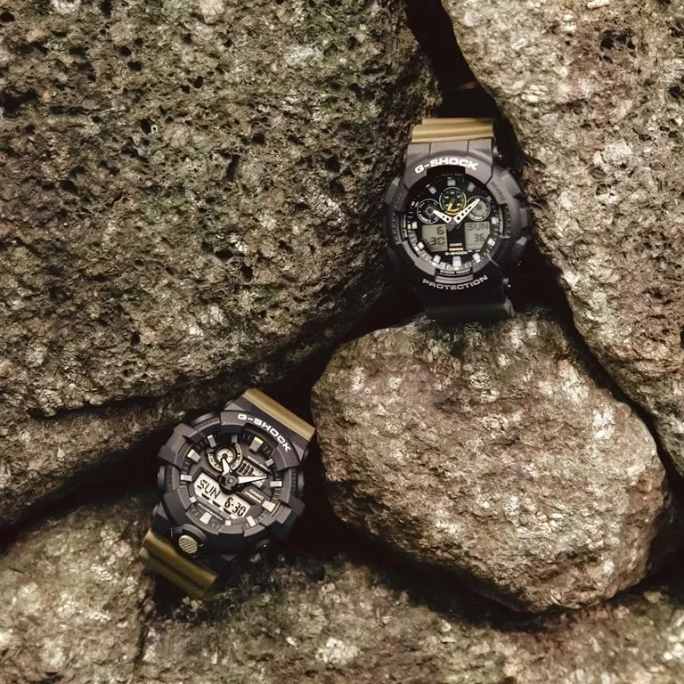 Часы G-SHOCK GA-100TU-1A3 Casio