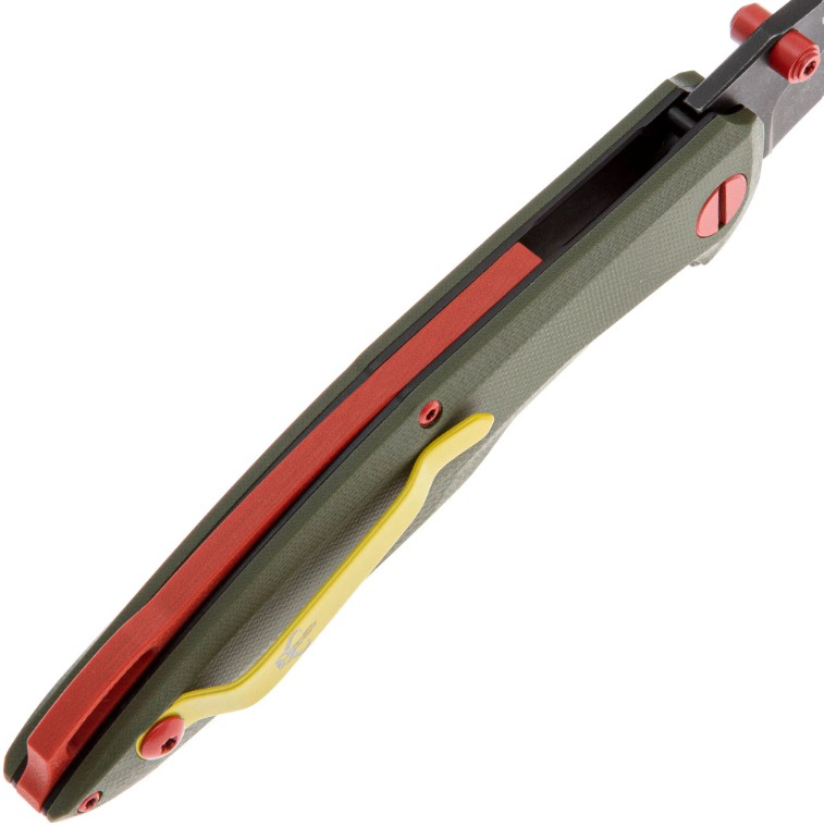 Складной нож Convair Gen.2 Blackwash D2 Olive G10 Mandalorian Mr.Blade