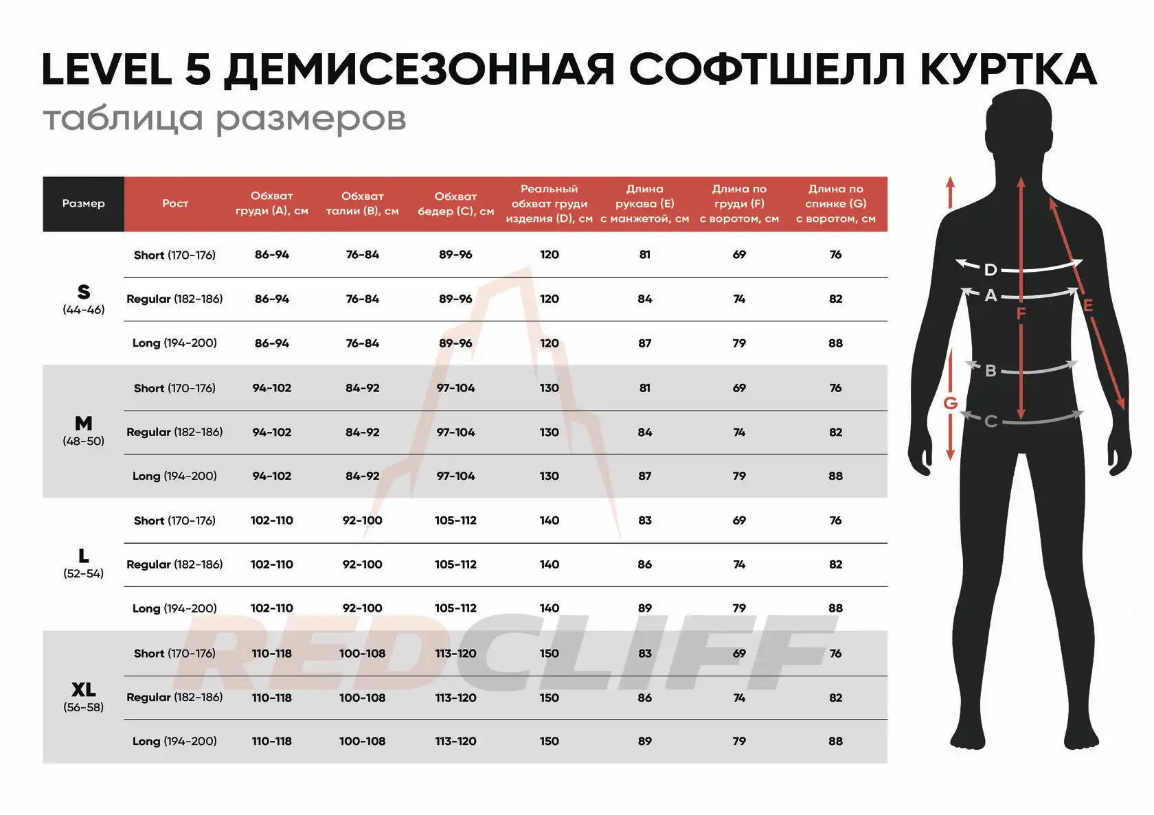 Тактическая куртка L5 RED CLIFF