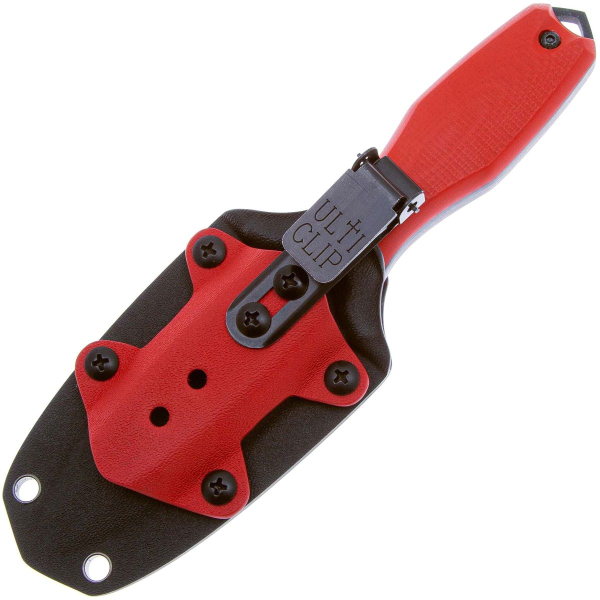 Нож Grave blackwash сталь AUS-10, рукоять Red G10 N.C.Custom