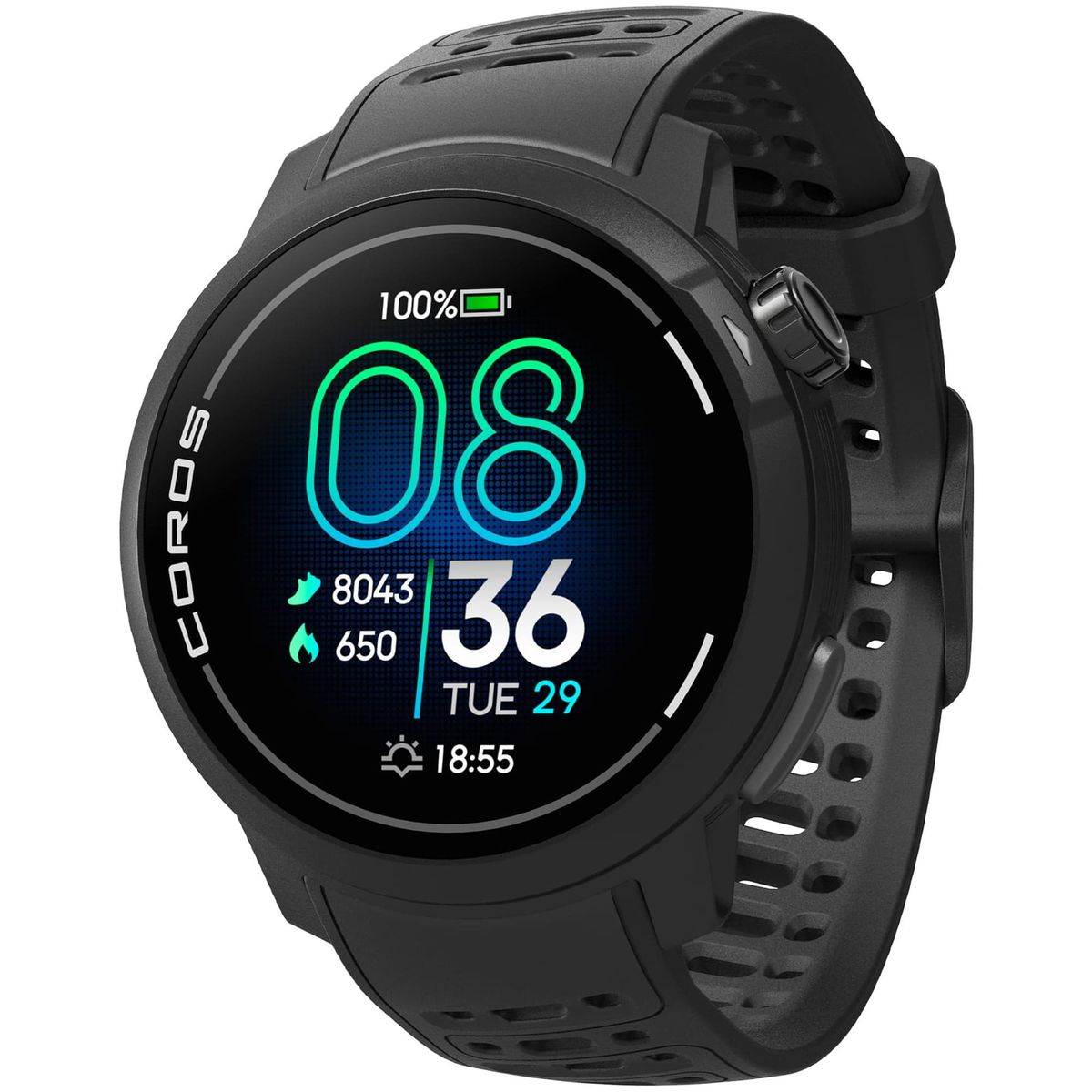 Часы PACE Pro GPS Sport Watch Black Coros