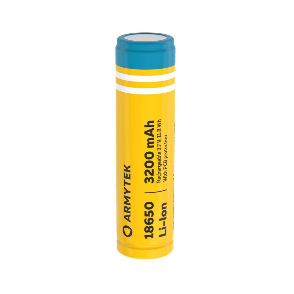 Аккумулятор 18650 Li-Ion c защитой 3200 mAh Armytek