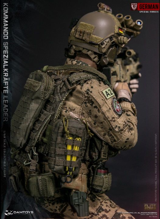 Коллекционная фигурка - 1/6 78054 - KSK (KOMMANDO SPEZIALKRÄFTE) - LEADER Action Figure DAMTOYS