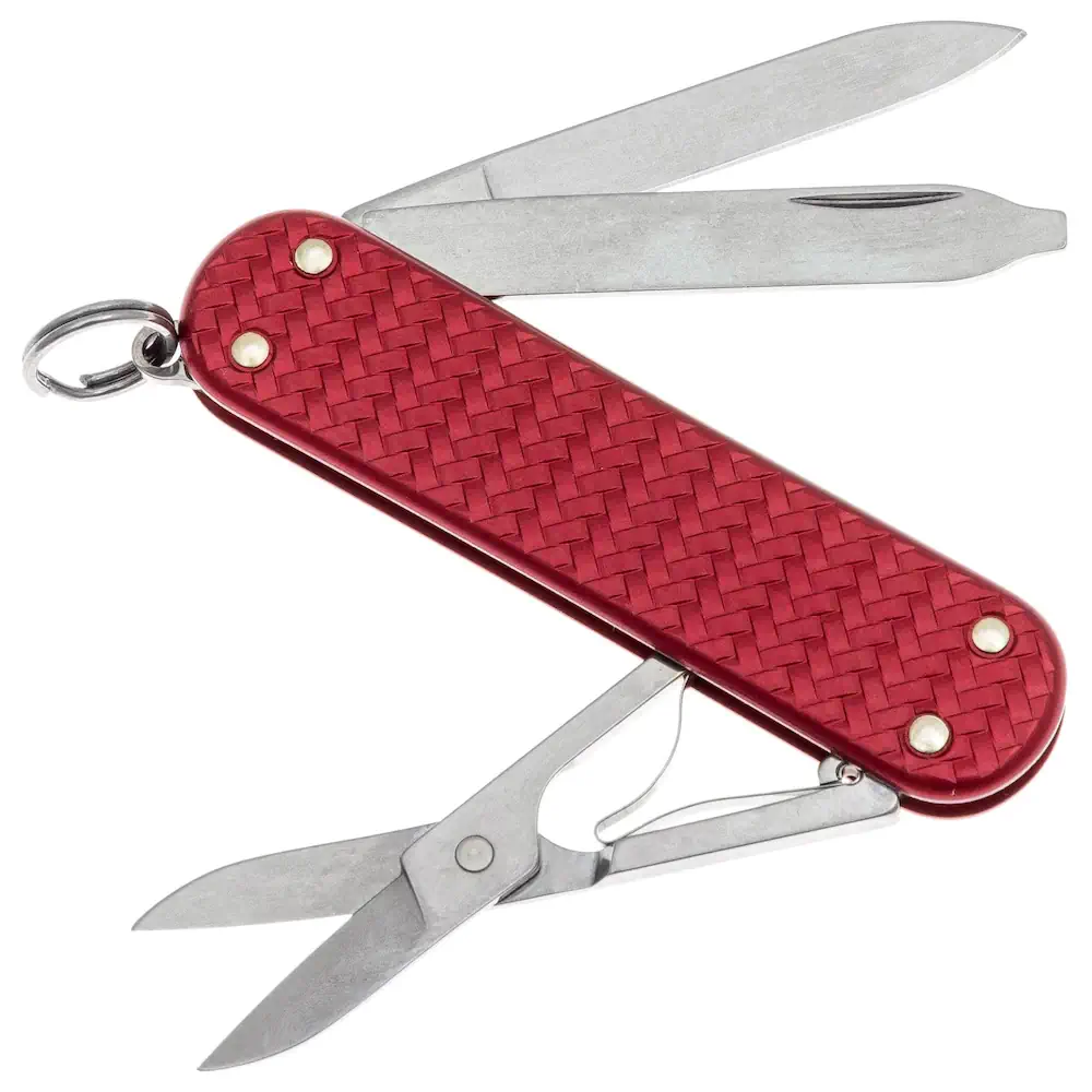 Нож-брелок Classic SD Precious Alox Iconic Red 0.6221.401G VICTORINOX