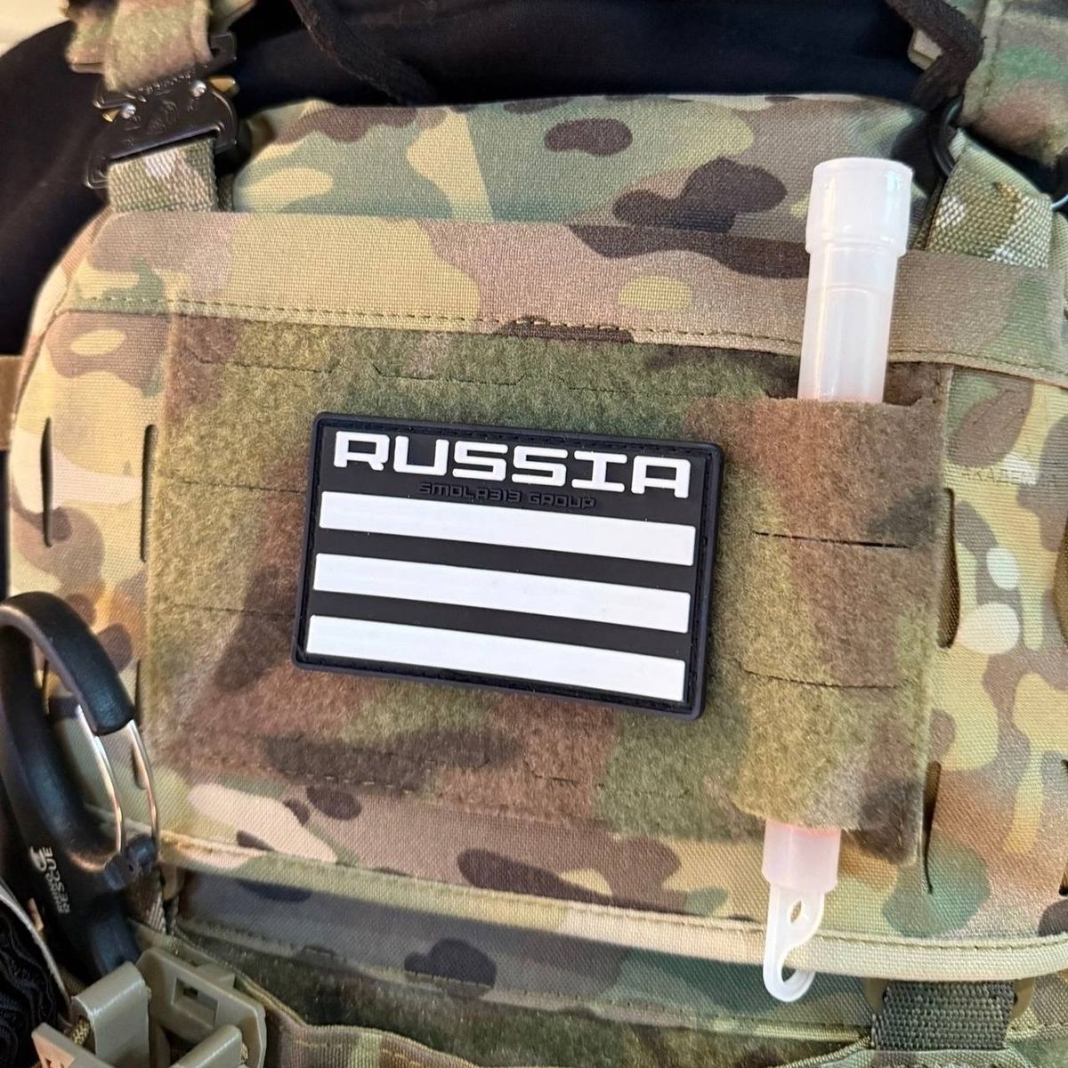 Патч RUSSIA BL светонакопительный Smola313