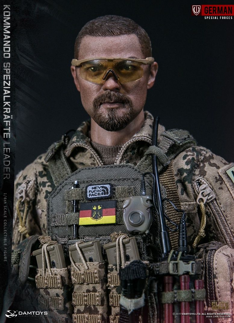 Коллекционная фигурка - 1/6 78054 - KSK (KOMMANDO SPEZIALKRÄFTE) - LEADER Action Figure DAMTOYS