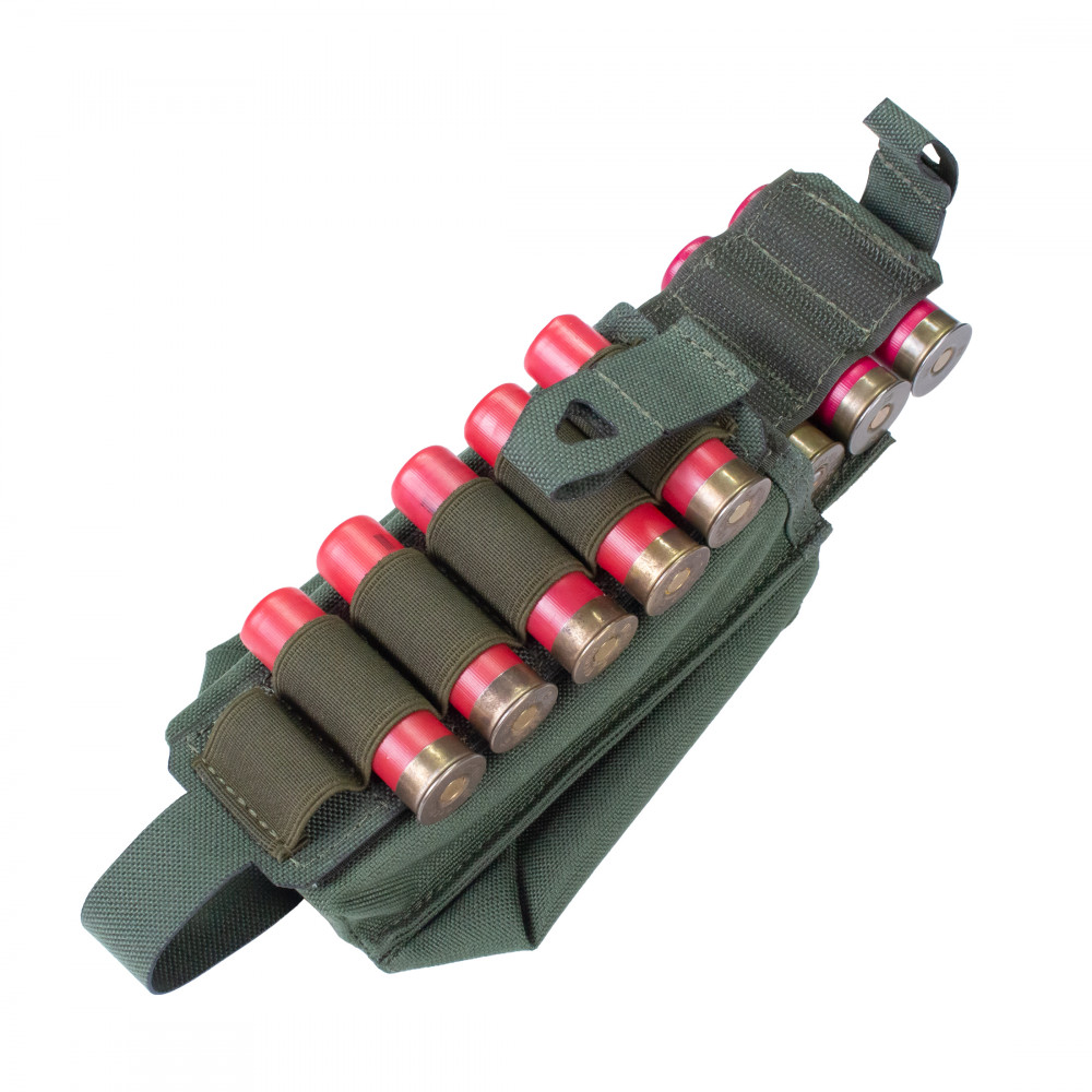 Подсумок закрытый на 12 патронов 12 (16) кбр. (FASTCLIP) (molle) Stich Profi