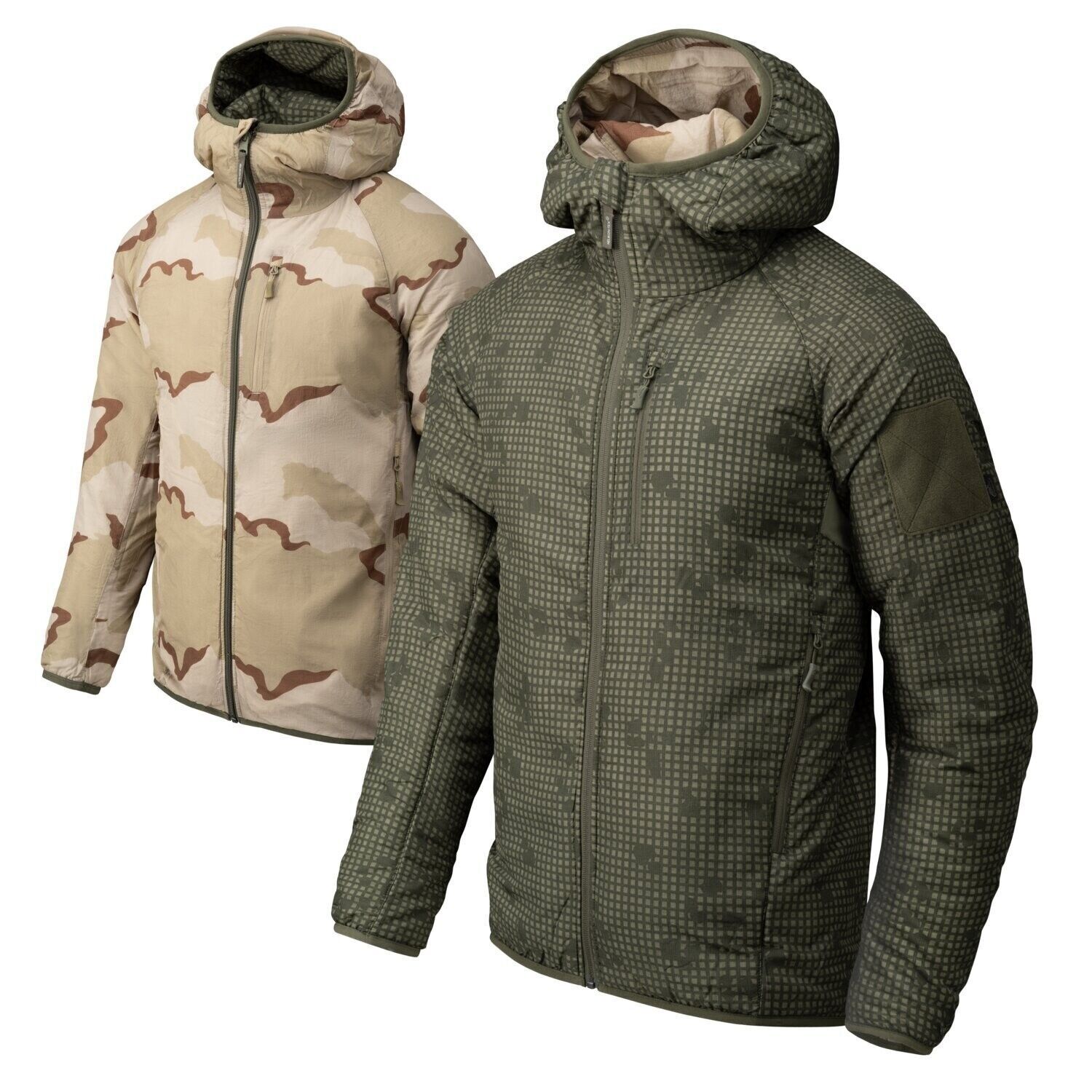 Ветровка двухсторонняя Reversible Wolfhound Hoodie Jacket Helikon-Tex