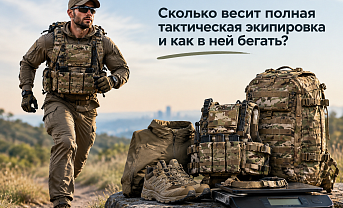 Сколько весит полная экипировка бойца и как в ней бегать?